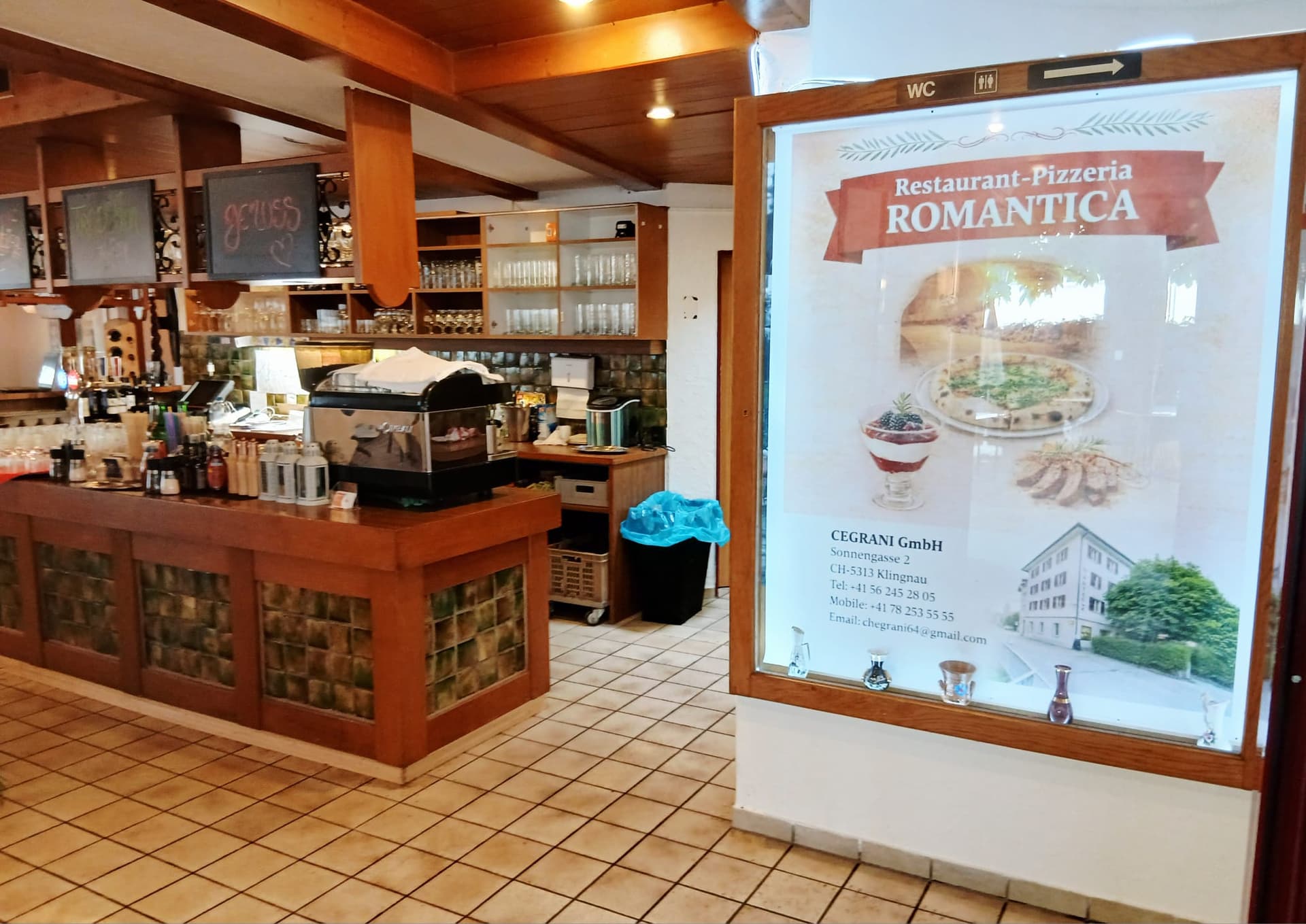 Restaurant interior